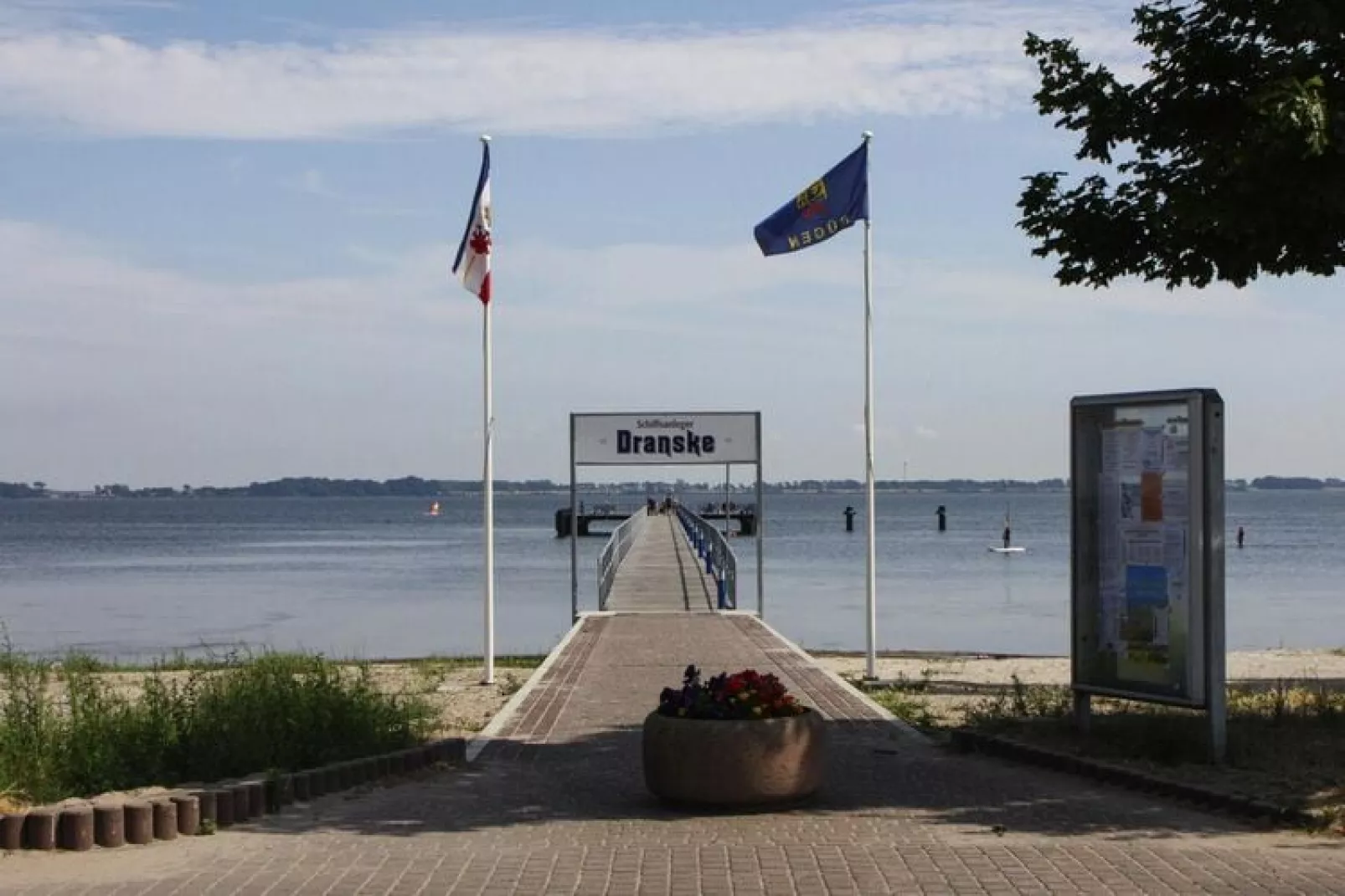 Ferienhaus Dranske-Royal Clipper mit 6 Pers-Gebieden zomer 5km