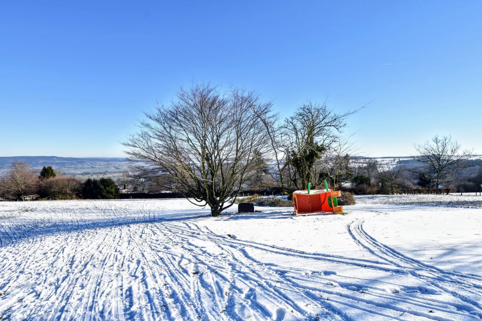 Les Croupets-Uitzicht winter