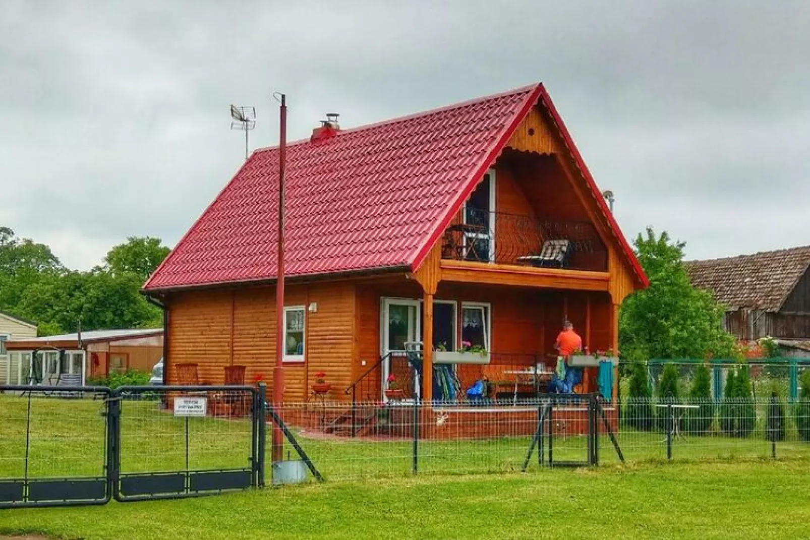 Domek letniskowy ROMEK Ostrowiec Slawienski-Buitenlucht