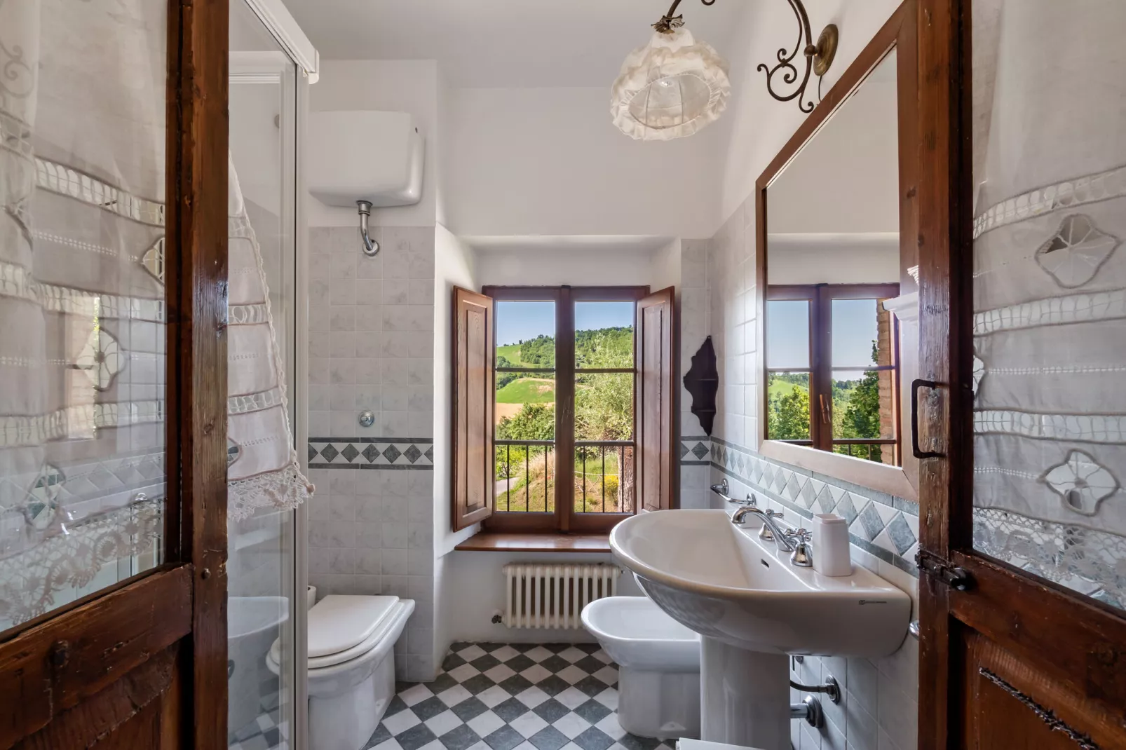 Locanda le Querce-Badkamer