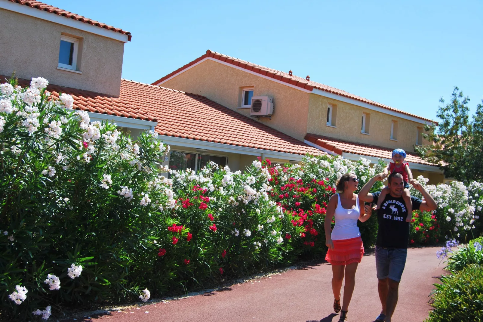 Mas de Torreilles 1-Gebieden zomer 1km