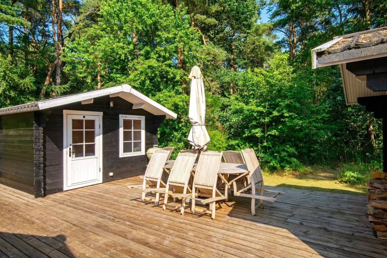 8 persoons vakantie huis in Rønde-Uitzicht