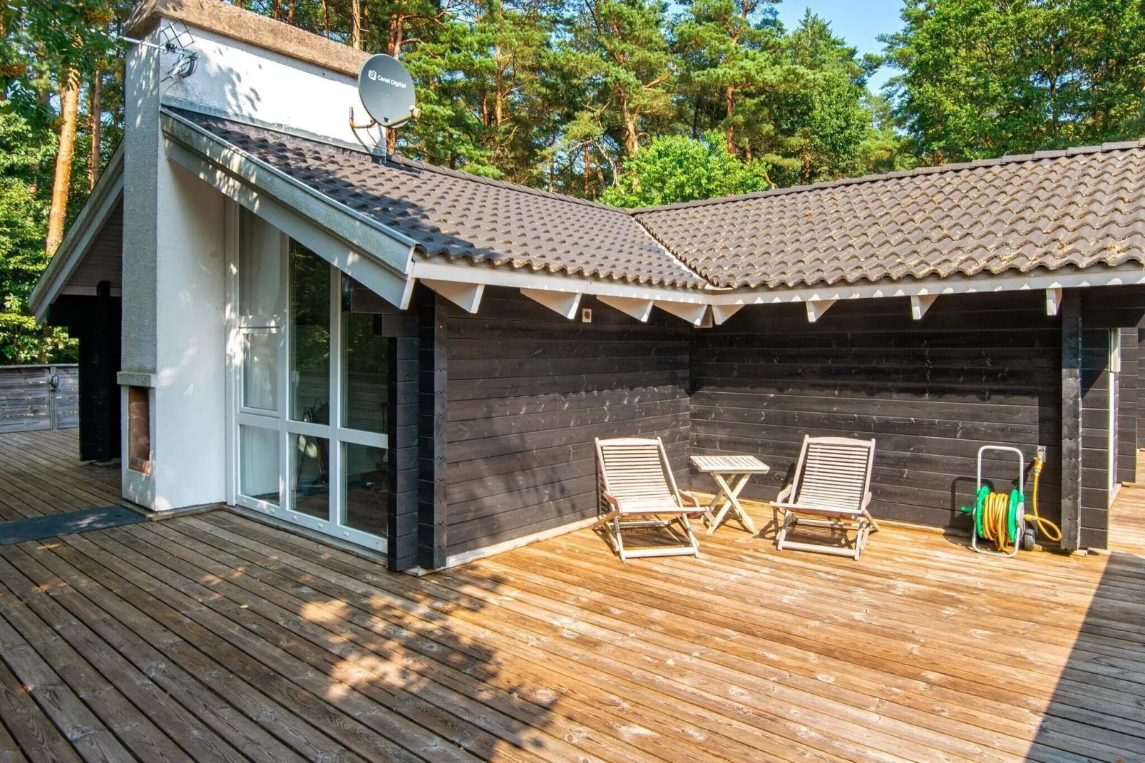 8 persoons vakantie huis in Rønde-Uitzicht