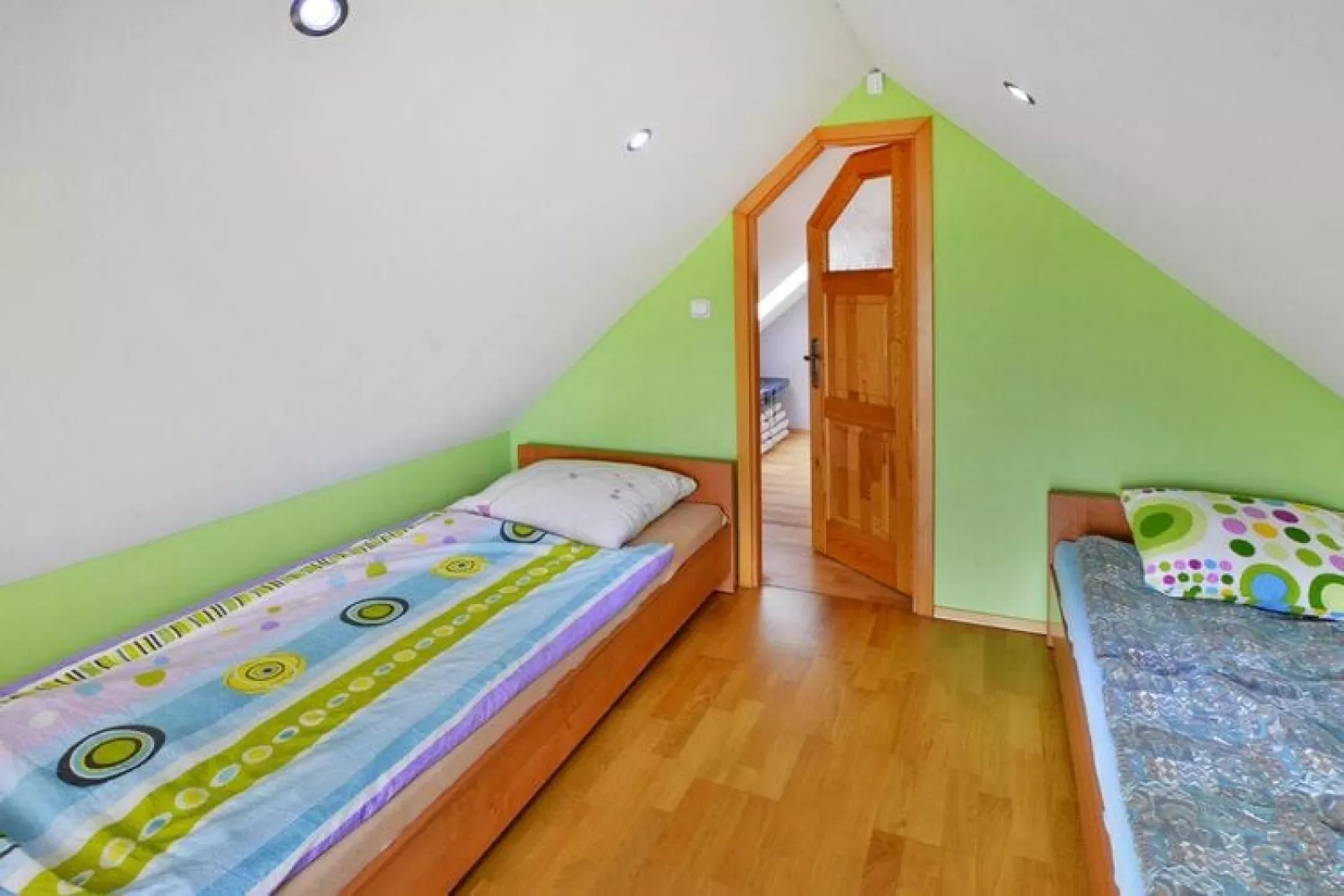 Apartament Ostrowiec Sławieński-Slaapkamer