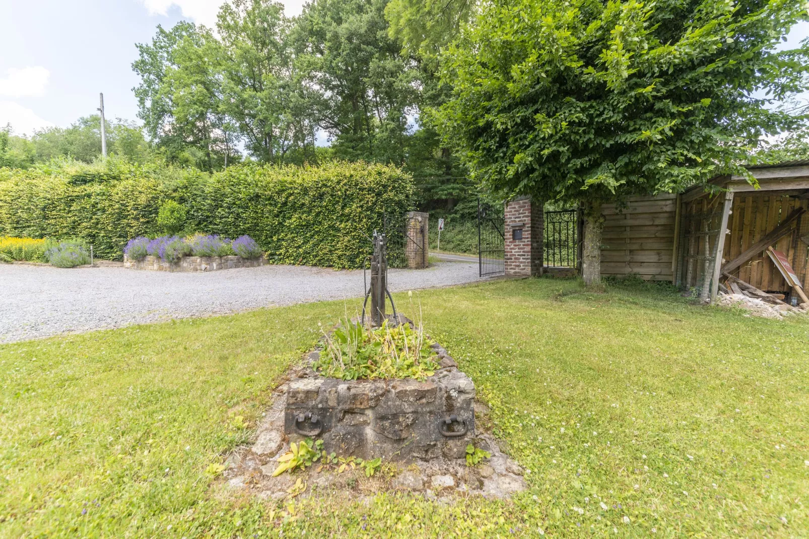 La Ferme Authentique-Tuinen zomer