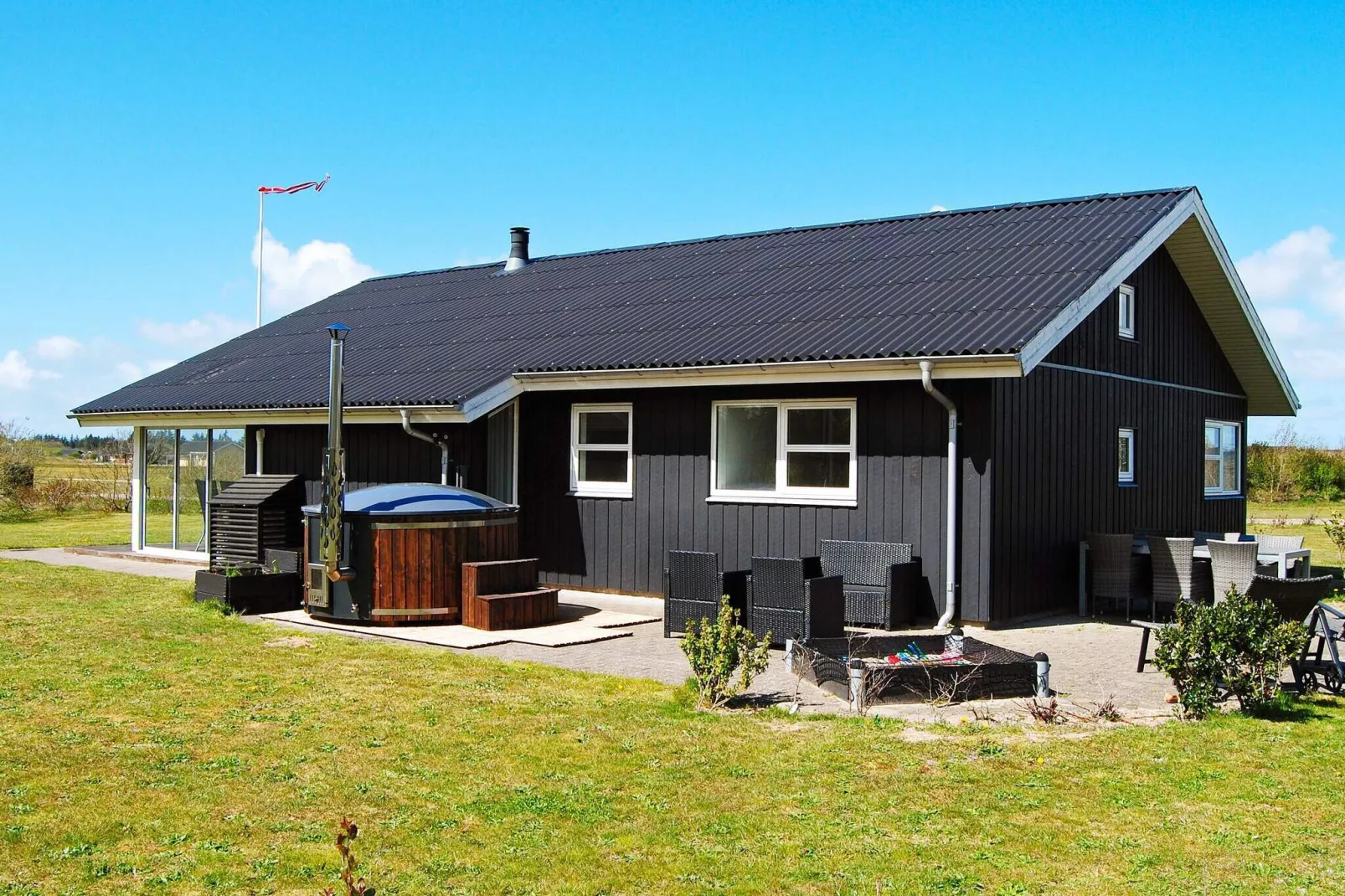 Gezellig vakantiehuis in Tranum-By Traum-Buitenlucht