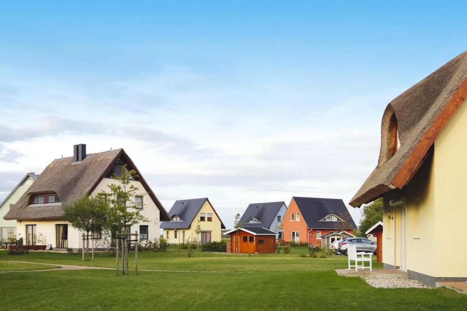 Ferienhaus Skippers Hus-Buitenkant zomer