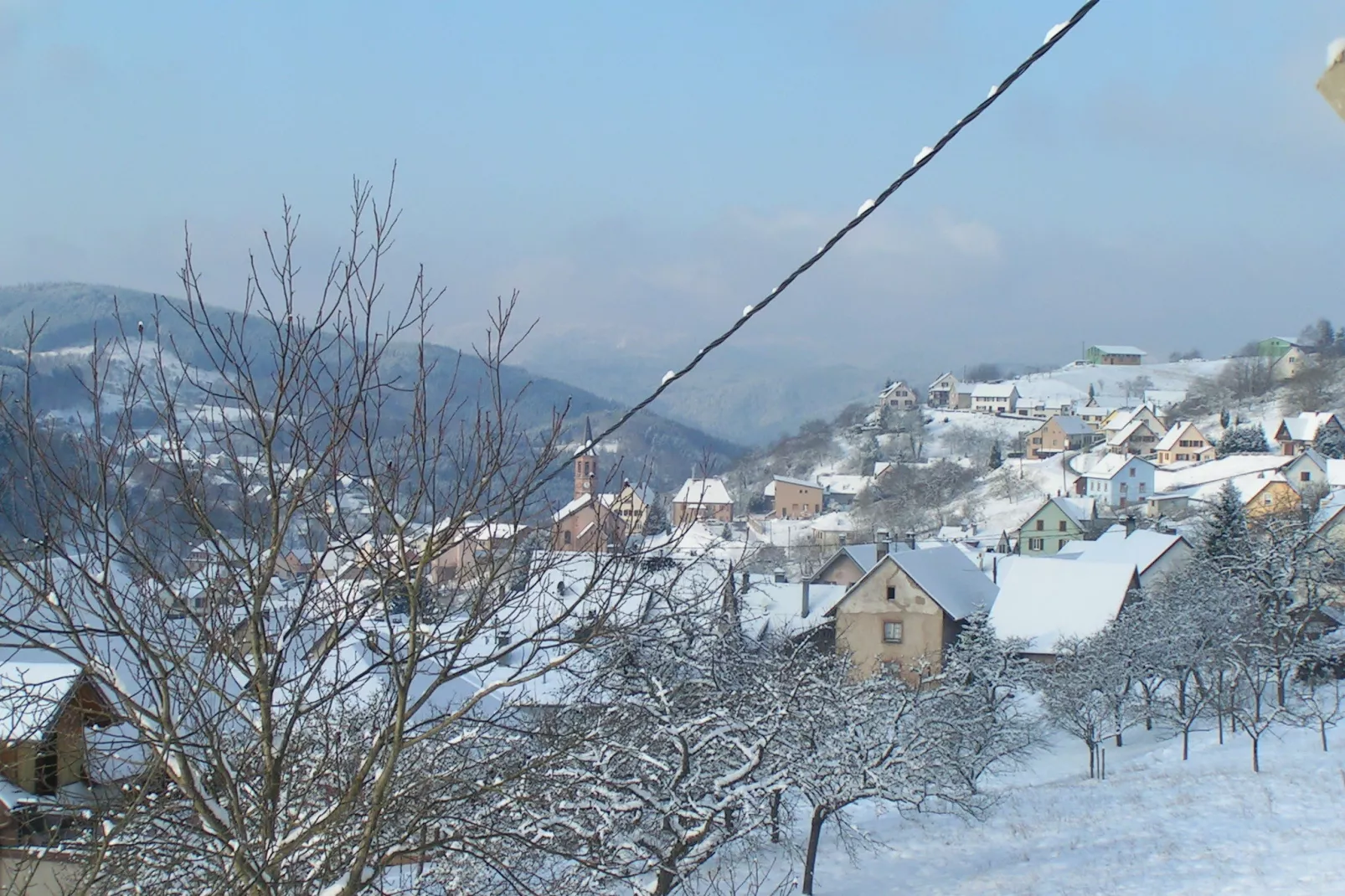 Maison de vacances - NATZWILLER-Uitzicht winter