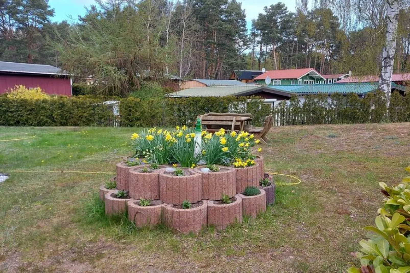 Räuberkuhle Koserow-Tuinen zomer