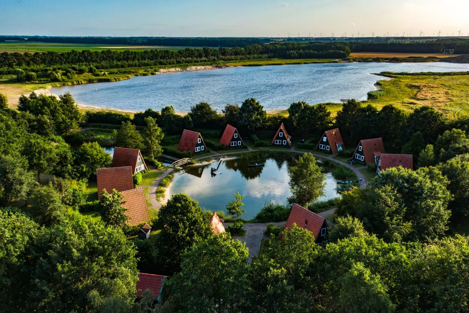 Vakantiepark Eigen Wijze 1-Gebieden zomer 1km