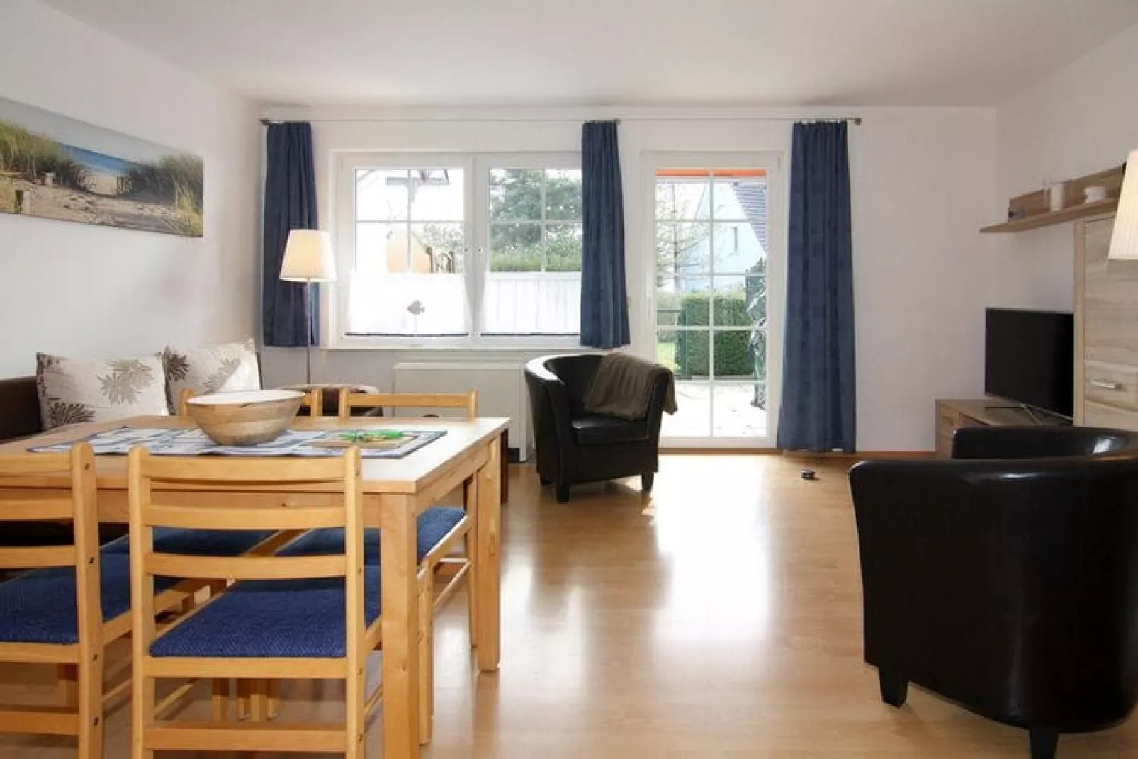 Ferienwohnung EG links Trassenheide-Eetkamer