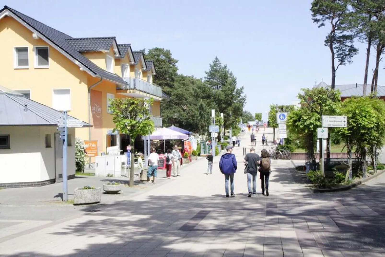 Ferienwohnung EG links Trassenheide-Gebieden zomer 1km