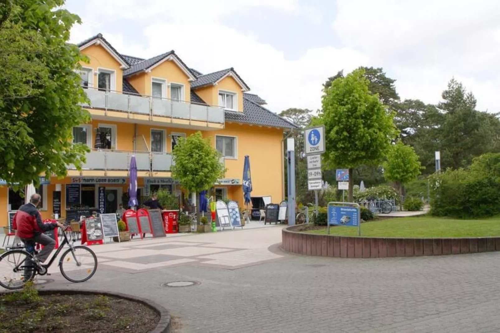 Ferienwohnung EG links Trassenheide-Gebieden zomer 1km