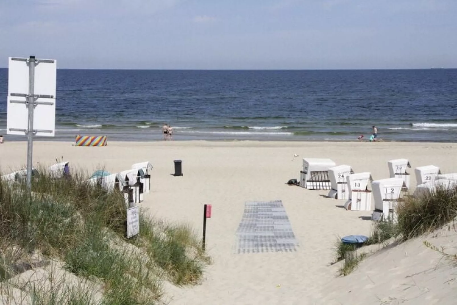 Ferienwohnung EG links Trassenheide-Gebieden zomer 1km