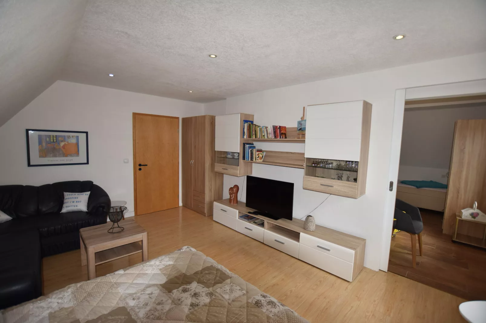 Wohnung "Zur Eiche 1" nahe Kurkliniken-Woonkamer