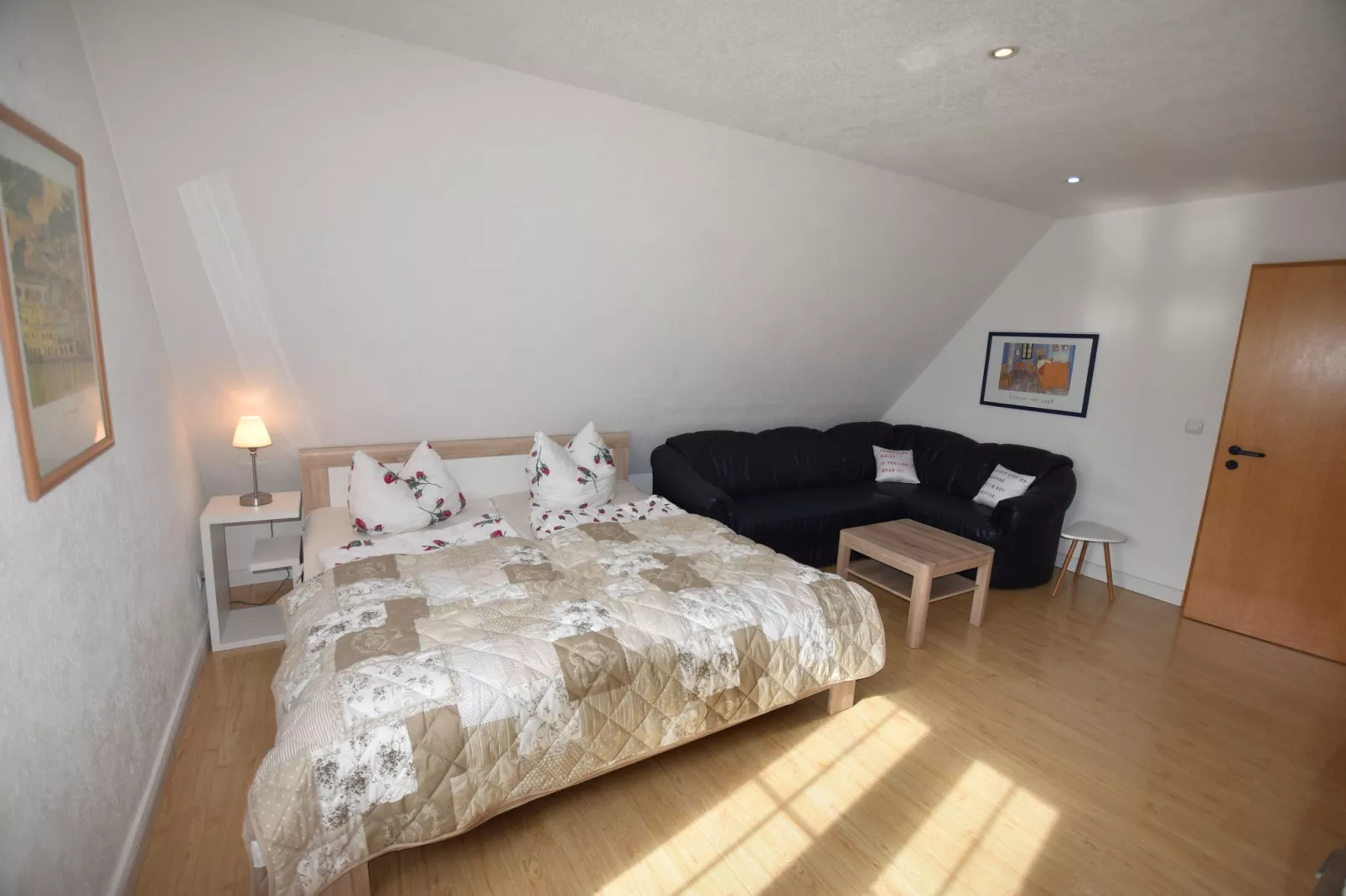 Wohnung "Zur Eiche 1" nahe Kurkliniken-Slaapkamer