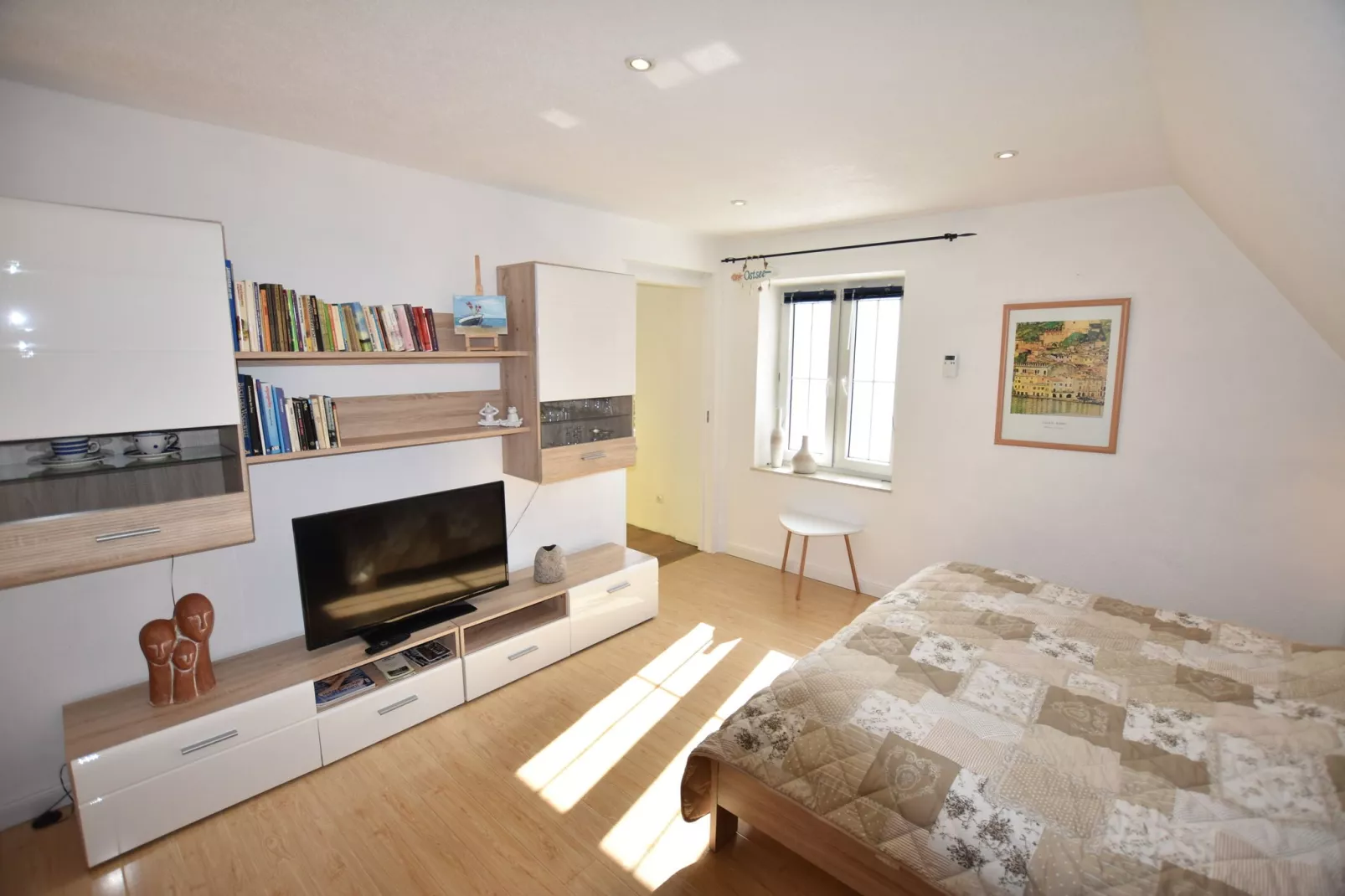 Wohnung "Zur Eiche 1" nahe Kurkliniken-Woonkamer