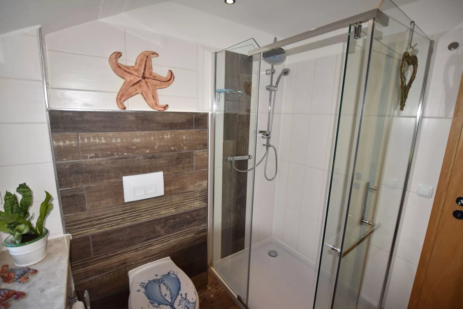 Wohnung "Zur Eiche 1" nahe Kurkliniken-Badkamer