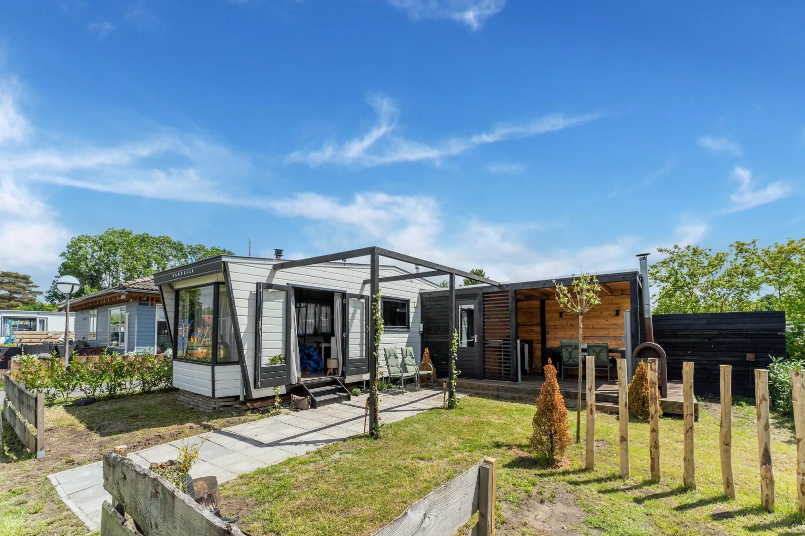 Chalet 't Veentje-Buitenkant zomer