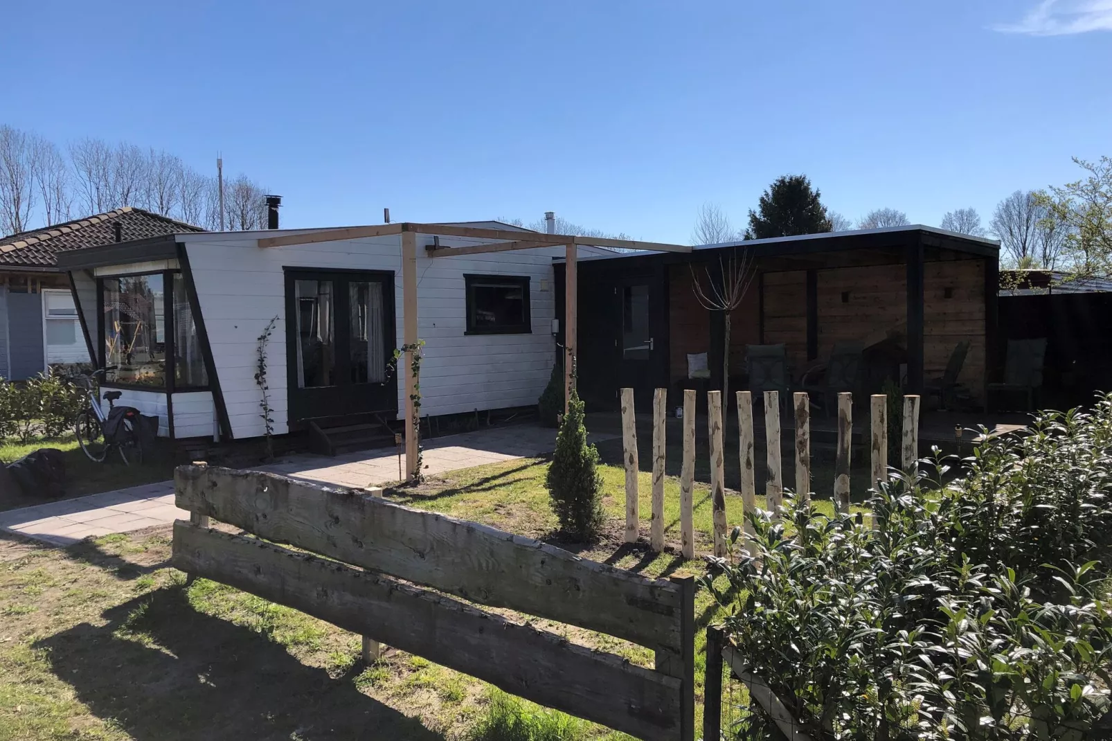 Chalet 't Veentje-Buitenkant zomer