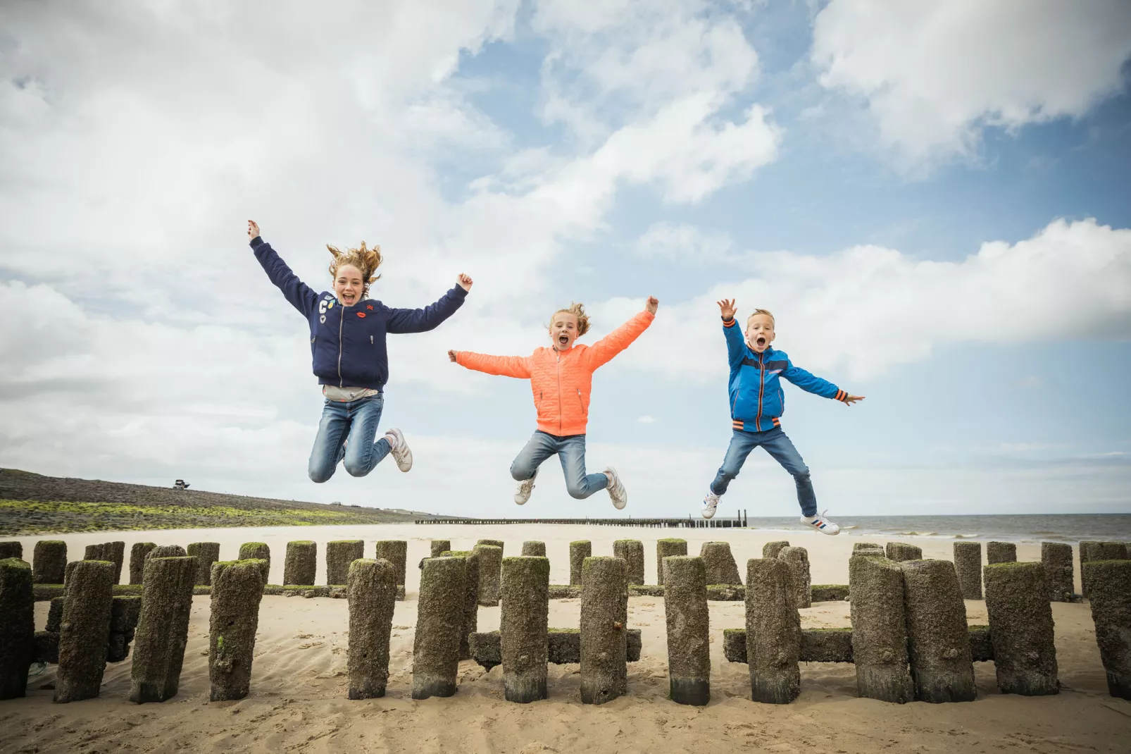 Beach Resort Nieuwvliet-Bad 2-Gebieden zomer 1km