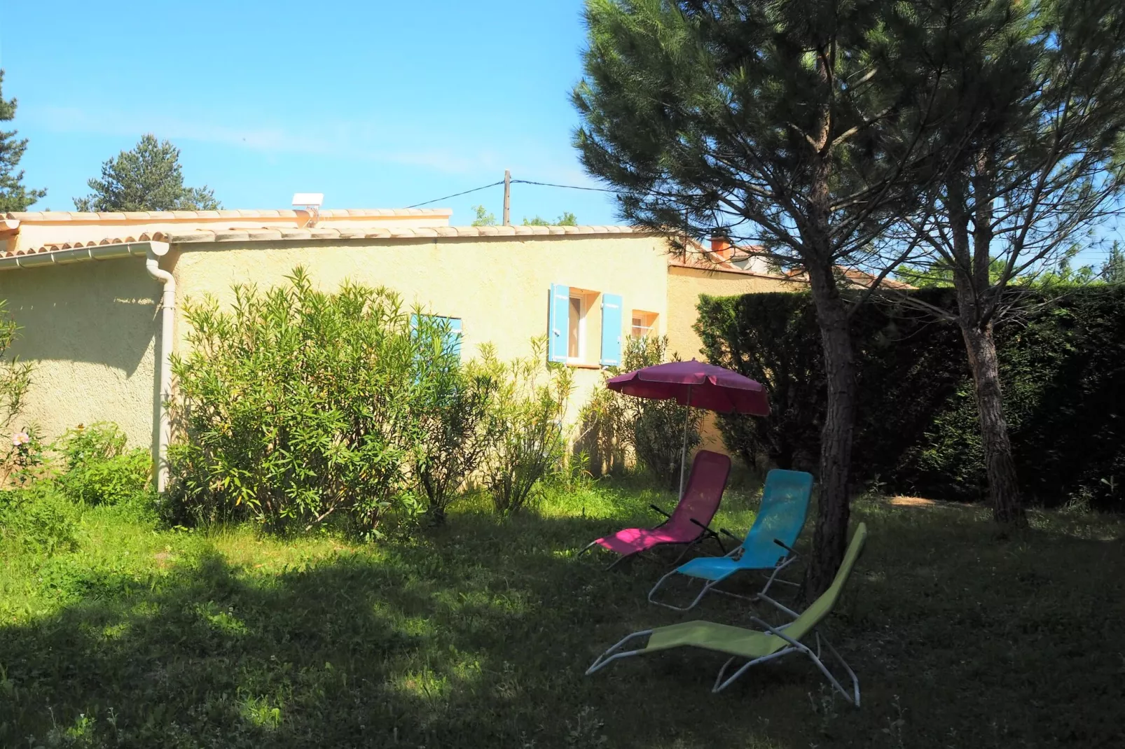 Ferienhaus in Vaison-la-Romaine / Le Mont Ventoux-Buitenkant zomer