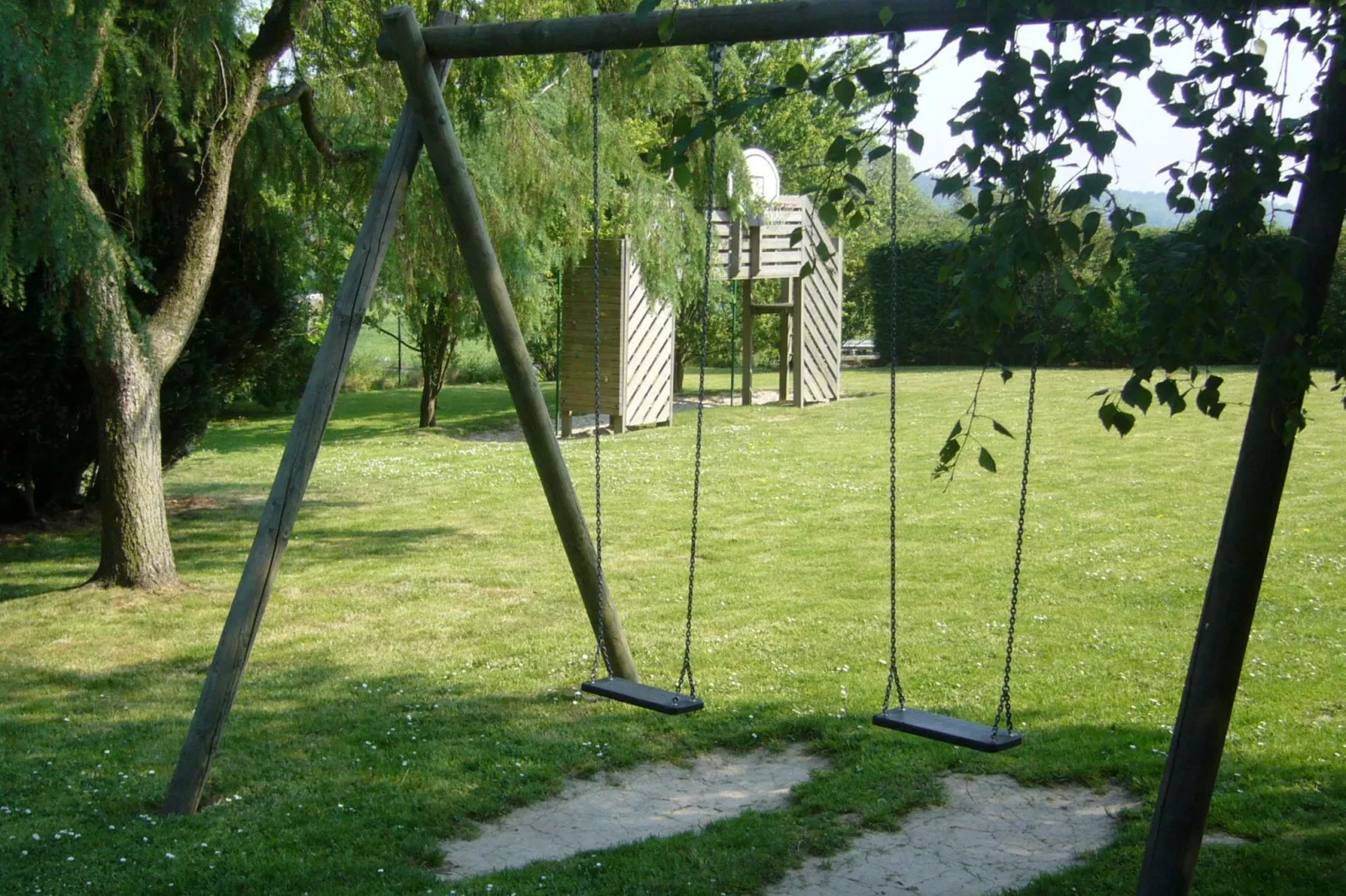 La Ferme de la Buissonniere-Tuinen zomer