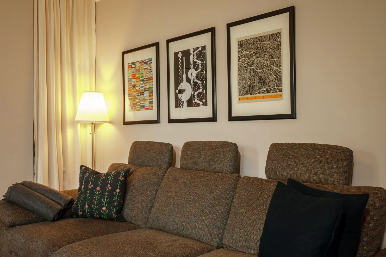 Wannsee II-Woonkamer