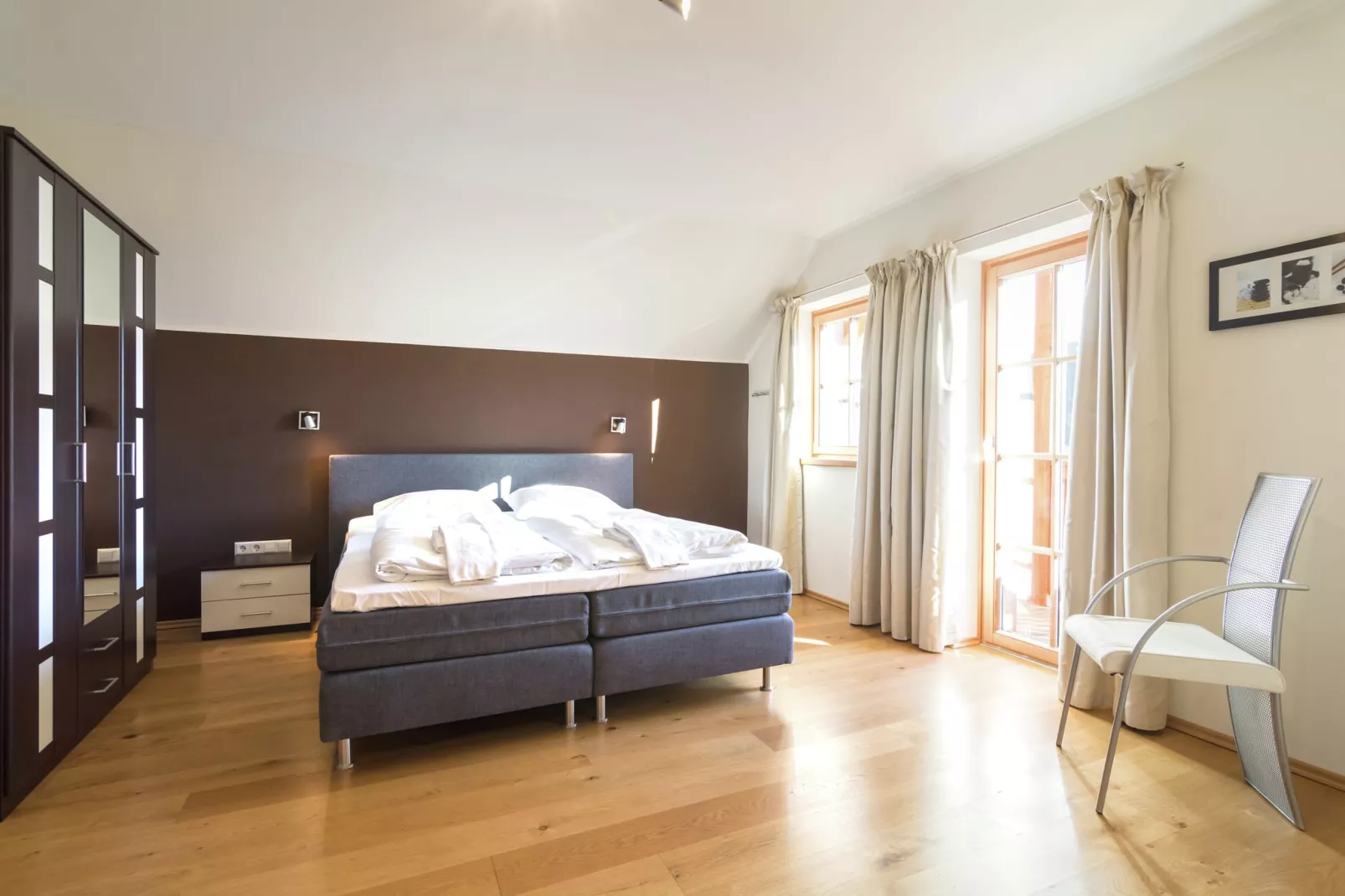 Panoramachalet Lungau-Slaapkamer