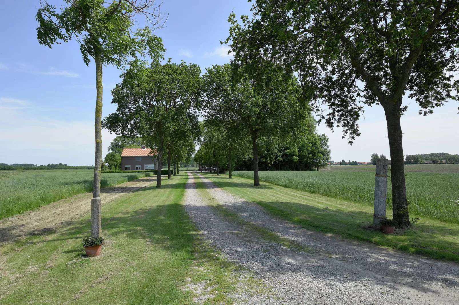 Klein Hof ter Zand-Buitenkant zomer