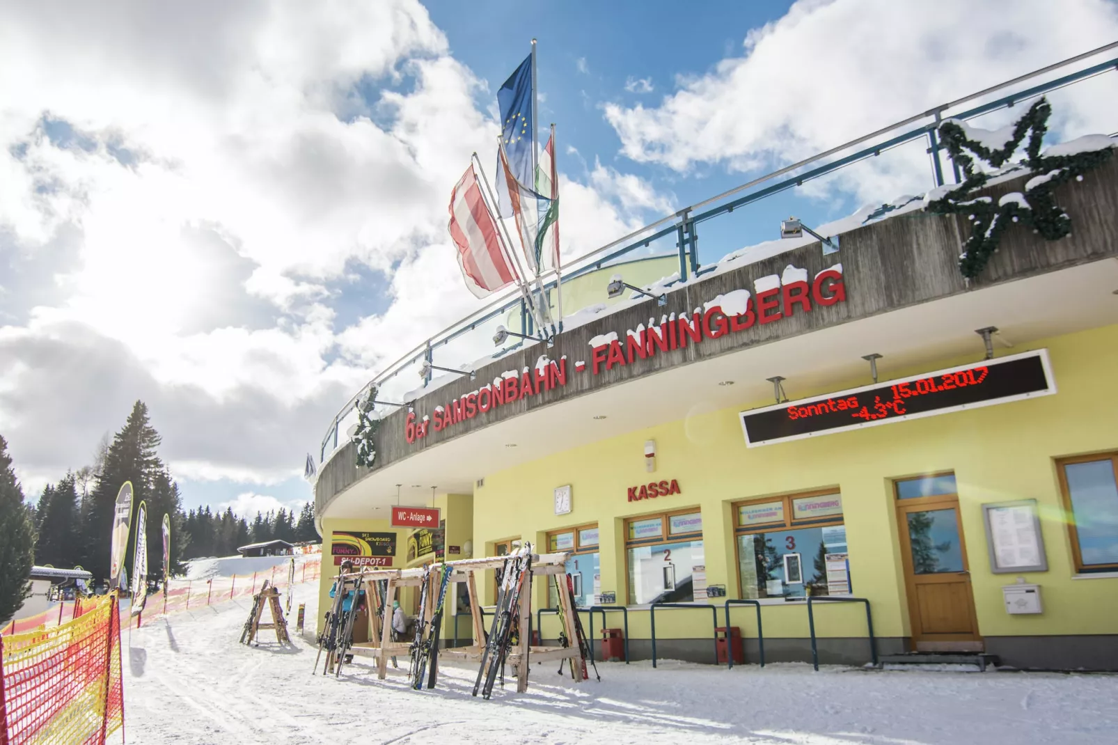 Panoramachalet Lungau-Gebied winter 5km