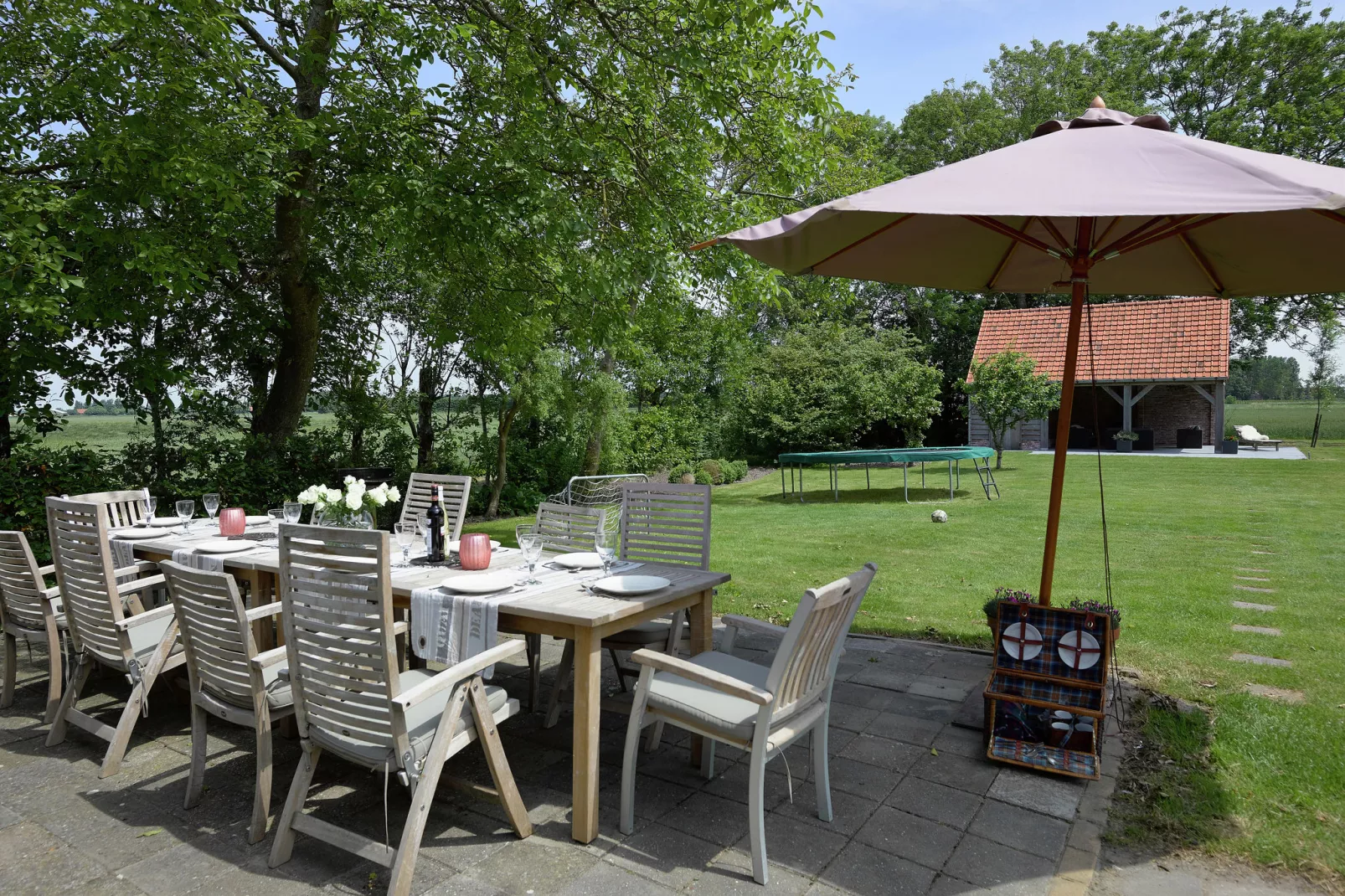 Klein Hof ter Zand-Tuinen zomer