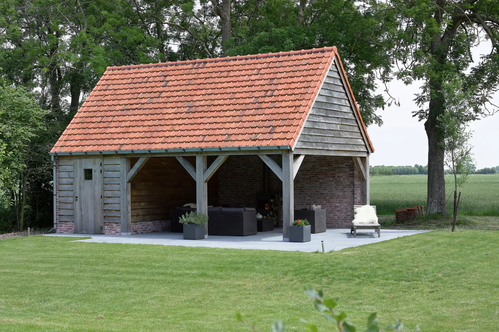 Klein Hof ter Zand-Tuinen zomer