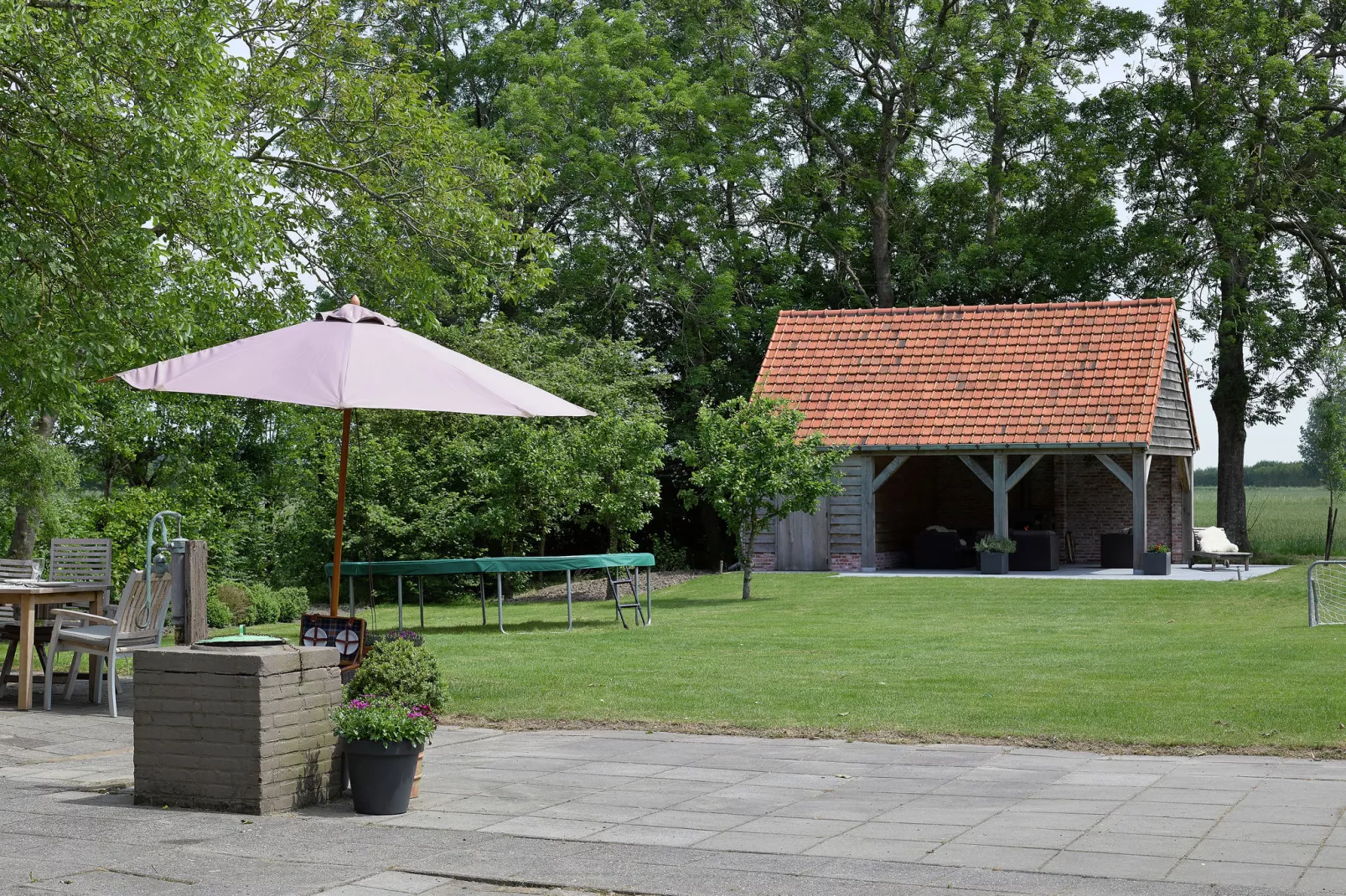 Klein Hof ter Zand-Tuinen zomer