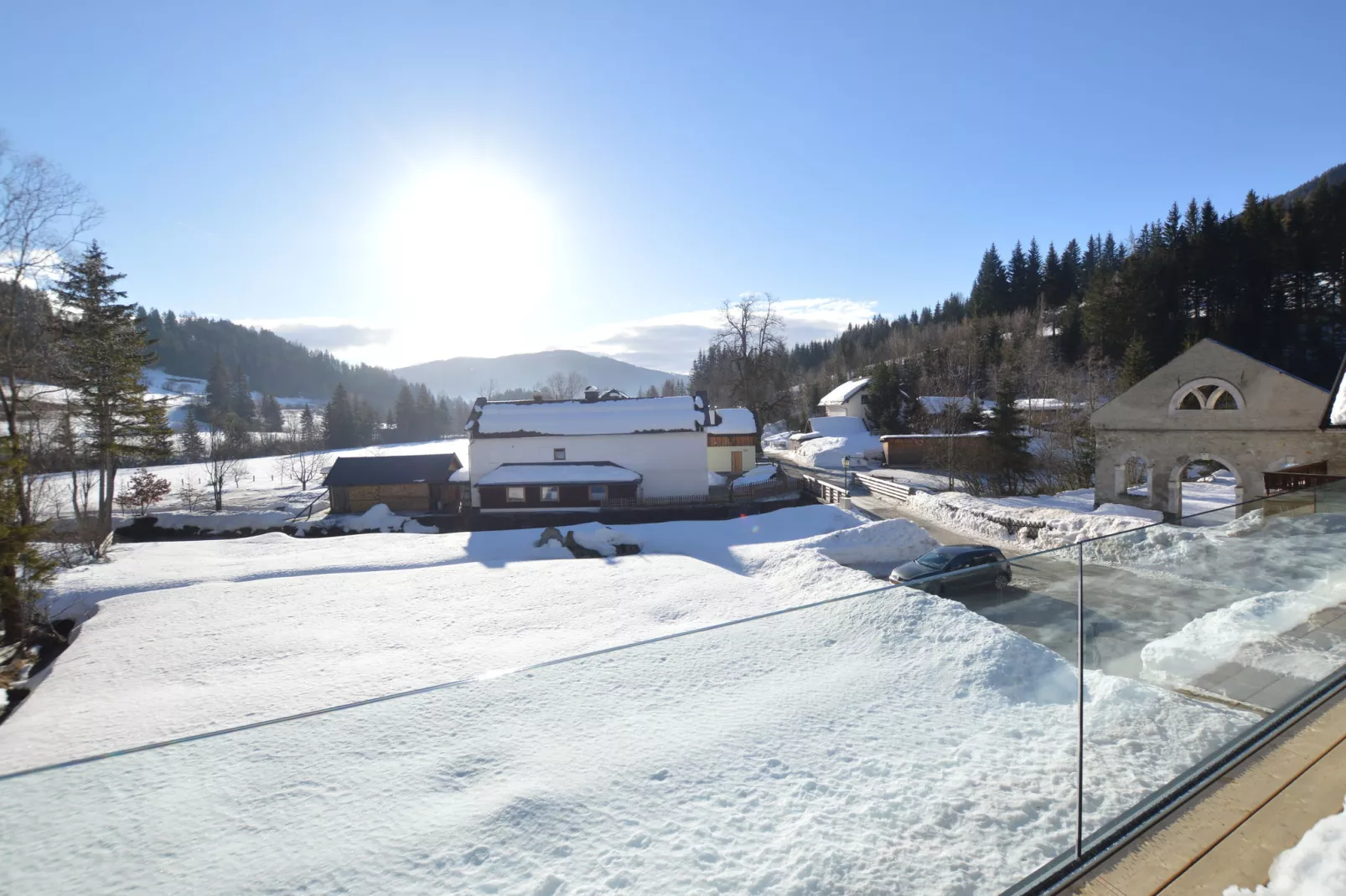 Chalet Hammerweg-Uitzicht winter