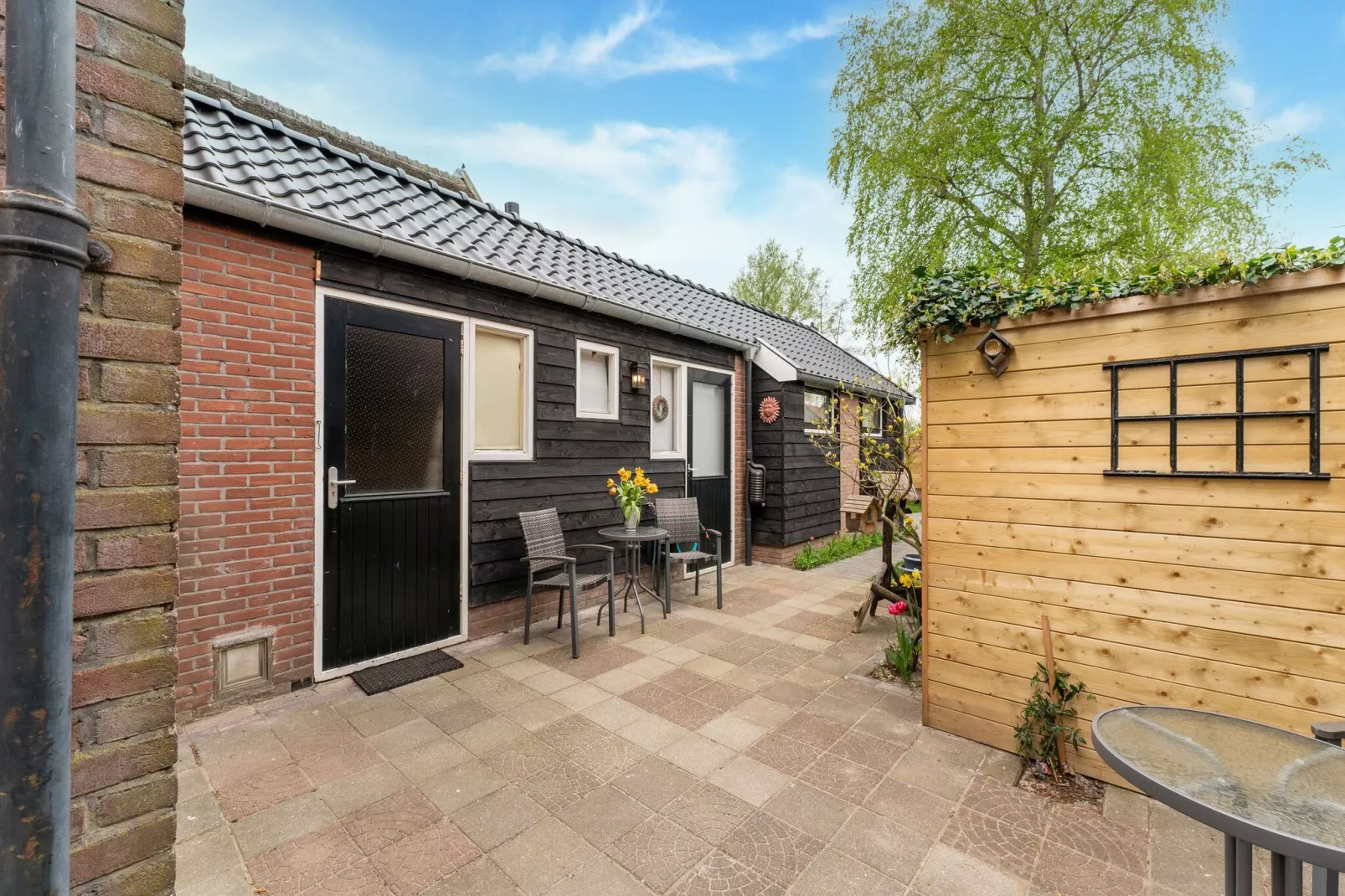 Logies Paal 4 Giethoorn-Terrasbalkon