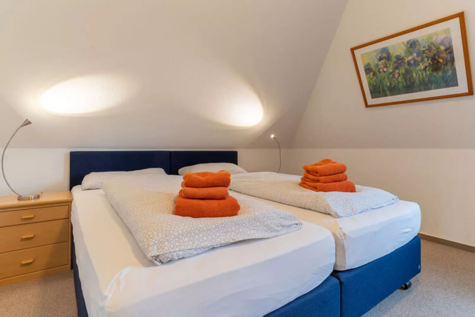 Haus Deichsfenne - Wohnung 3 / 4 Personen-Slaapkamer