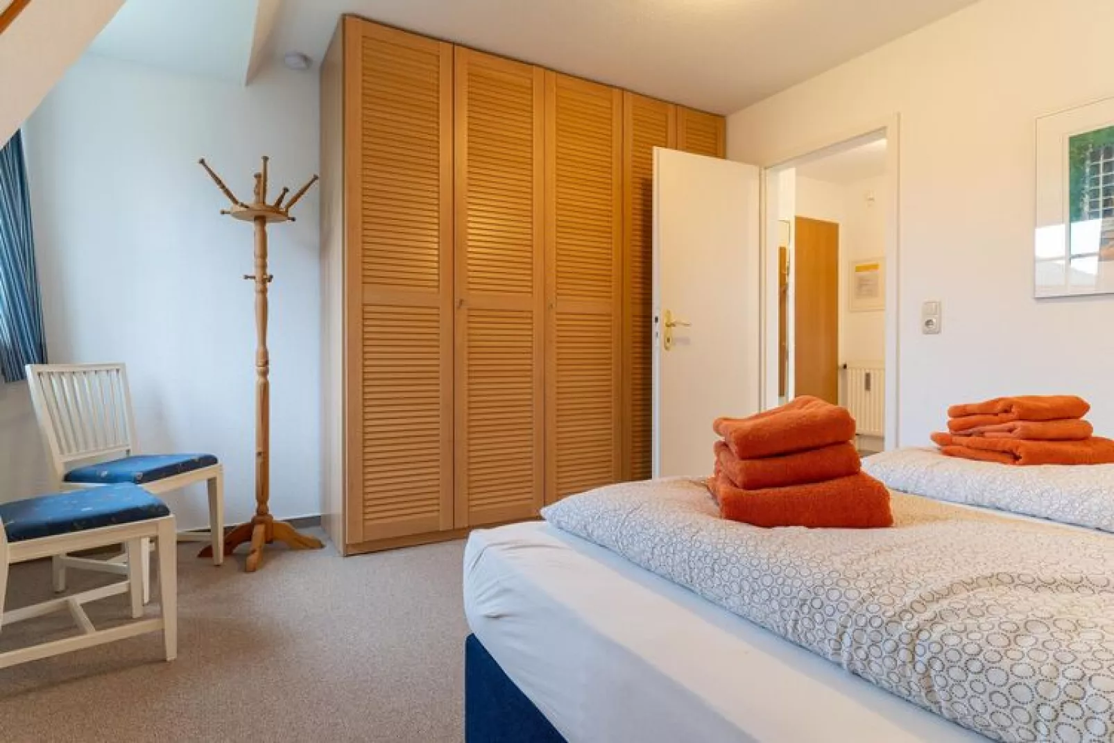 Haus Deichsfenne - Wohnung 3 / 4 Personen-Slaapkamer