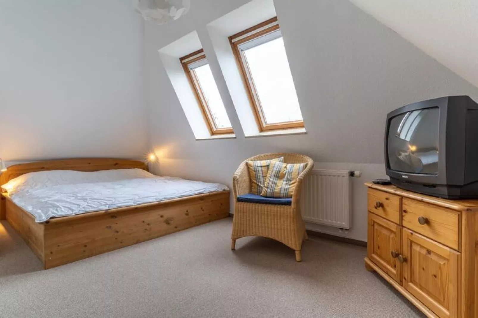 Haus Deichsfenne - Wohnung 3 / 4 Personen-Slaapkamer