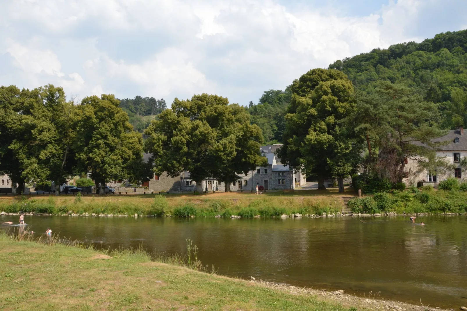 Au bord de l'eau-Gebieden zomer 1km