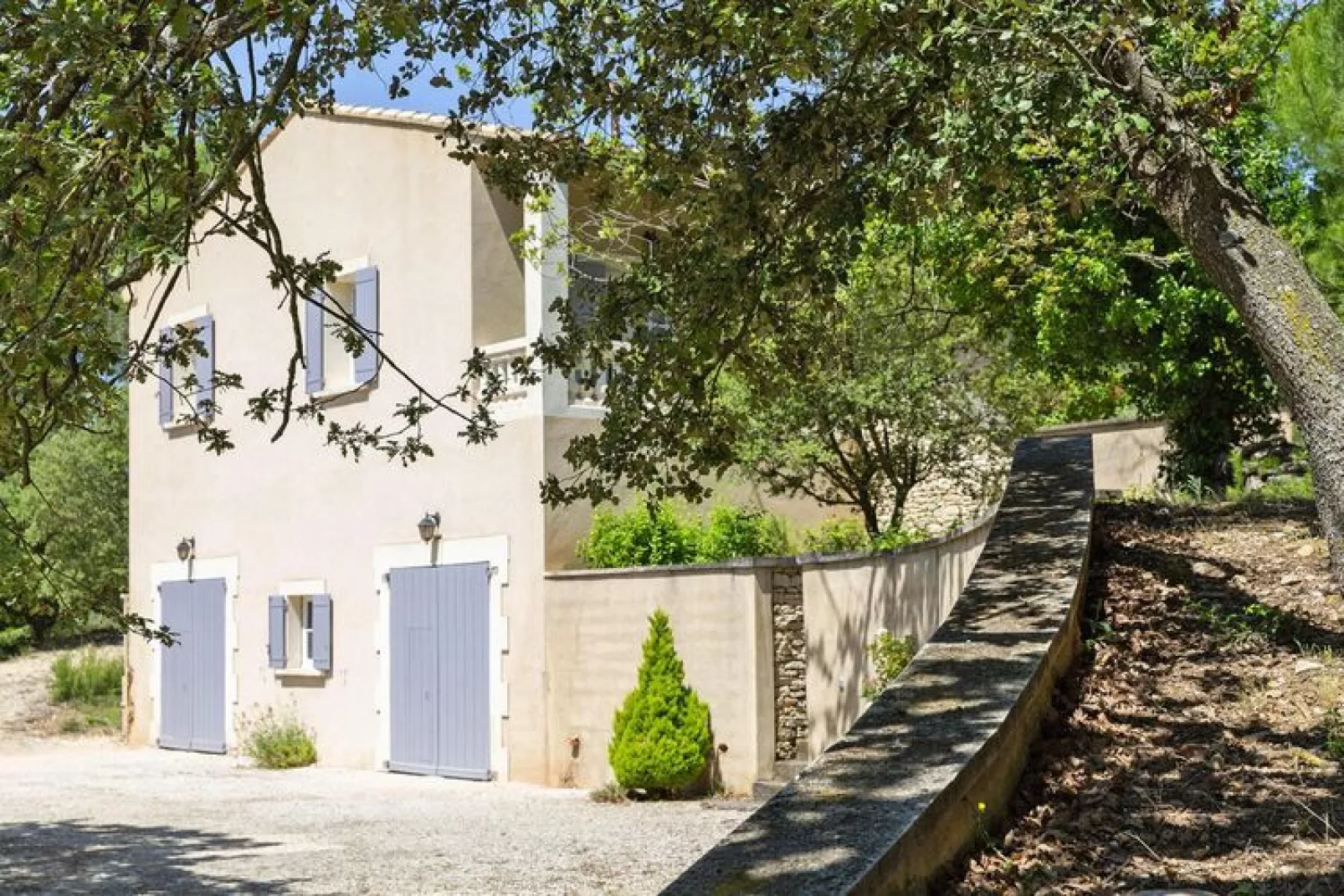 Ferienhaus in Ménerbes-Buitenkant zomer