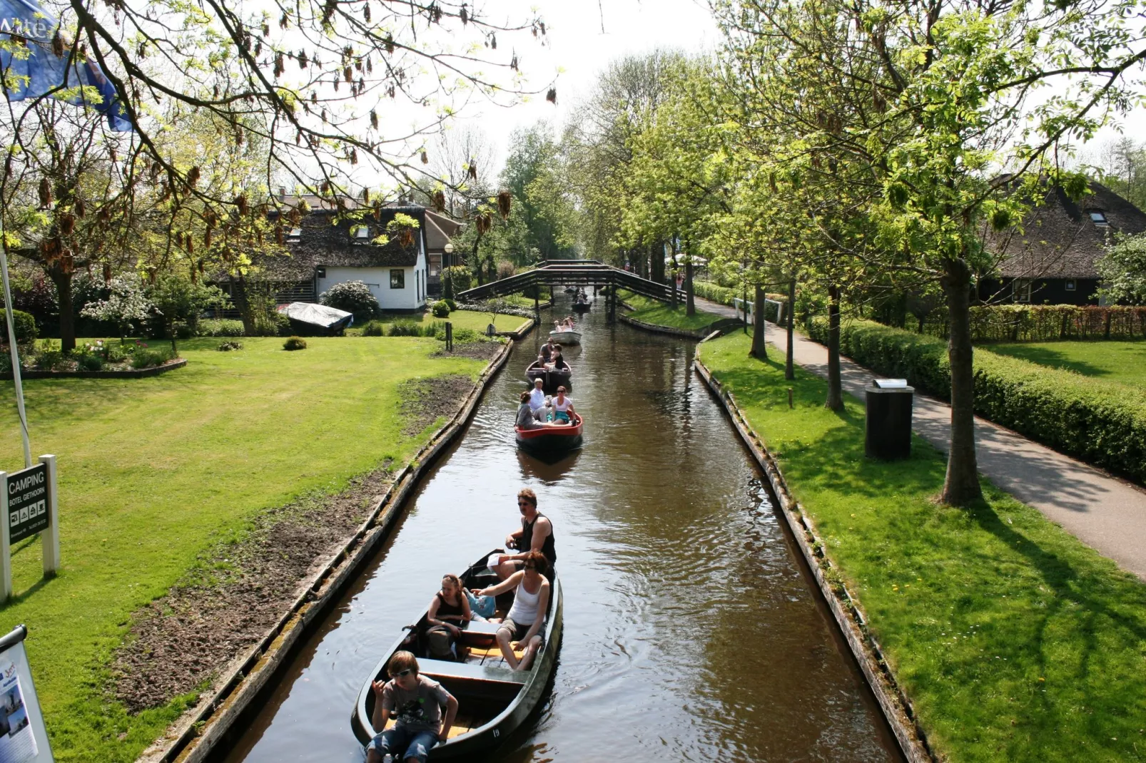 Vakantiepark Giethoorn 7-Gebieden zomer 1km