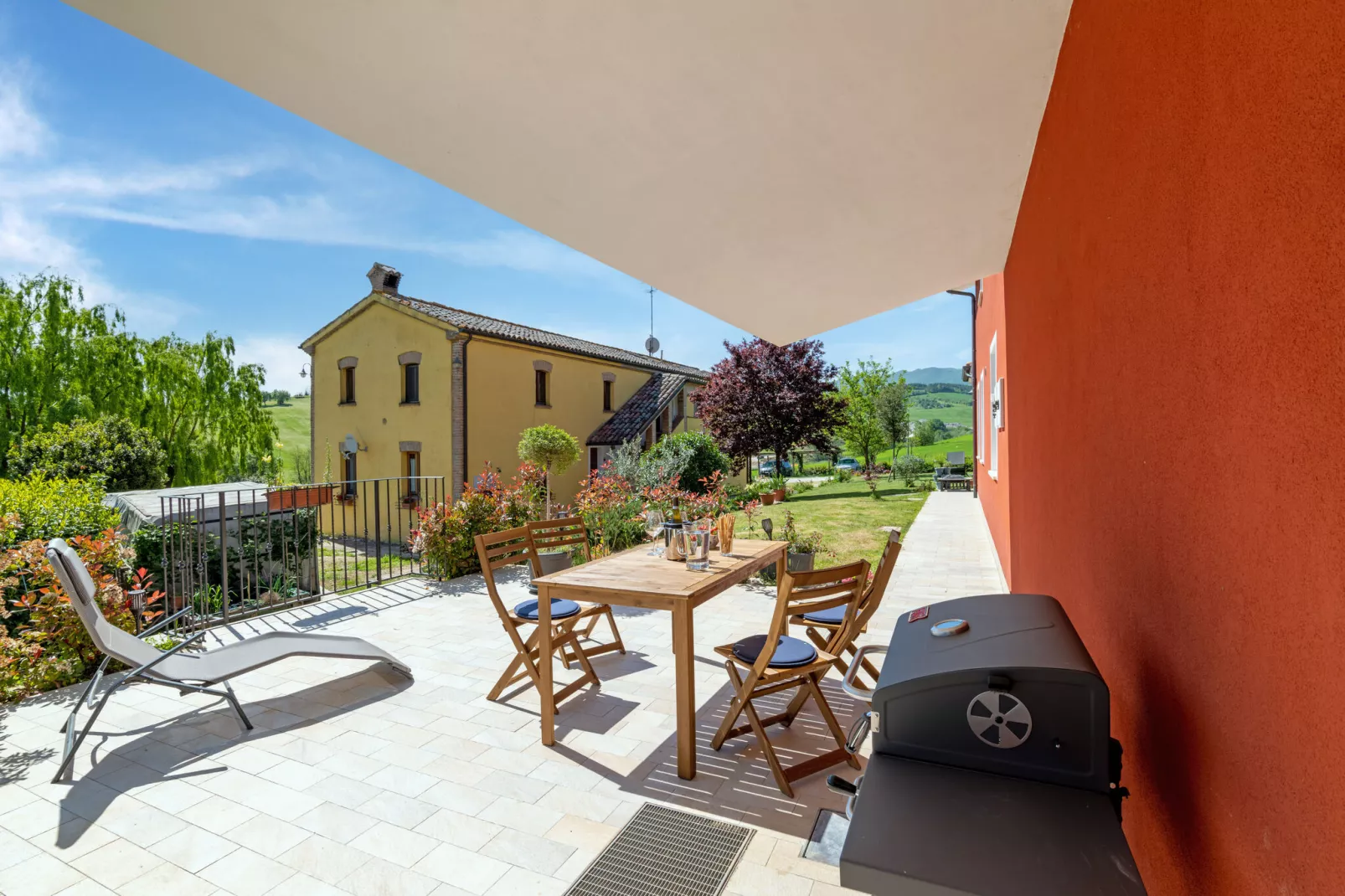 La Casa del Verdicchio-Terrasbalkon