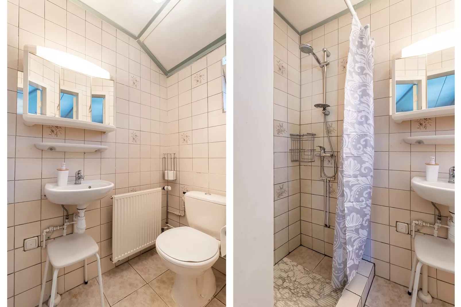 Hoeve Ginette - benedenverdieping-Badkamer