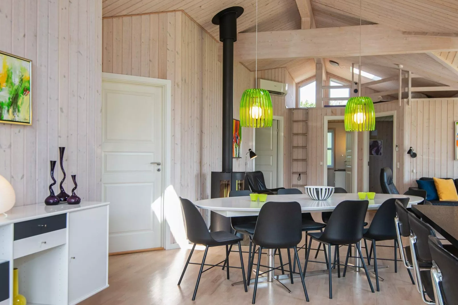 Moderne villa in Hemmet met Sauna-Binnen