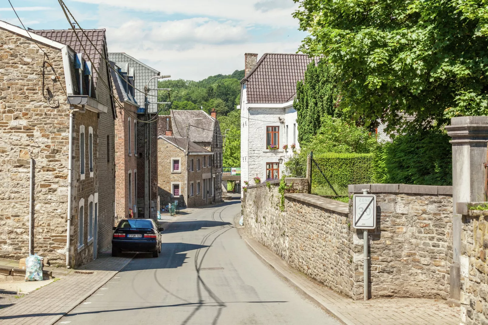 Le Relais de la Poste-Gebieden zomer 1km