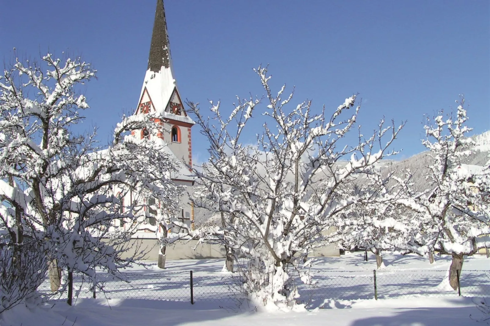 Chalet Hutberg-Gebied winter 5km