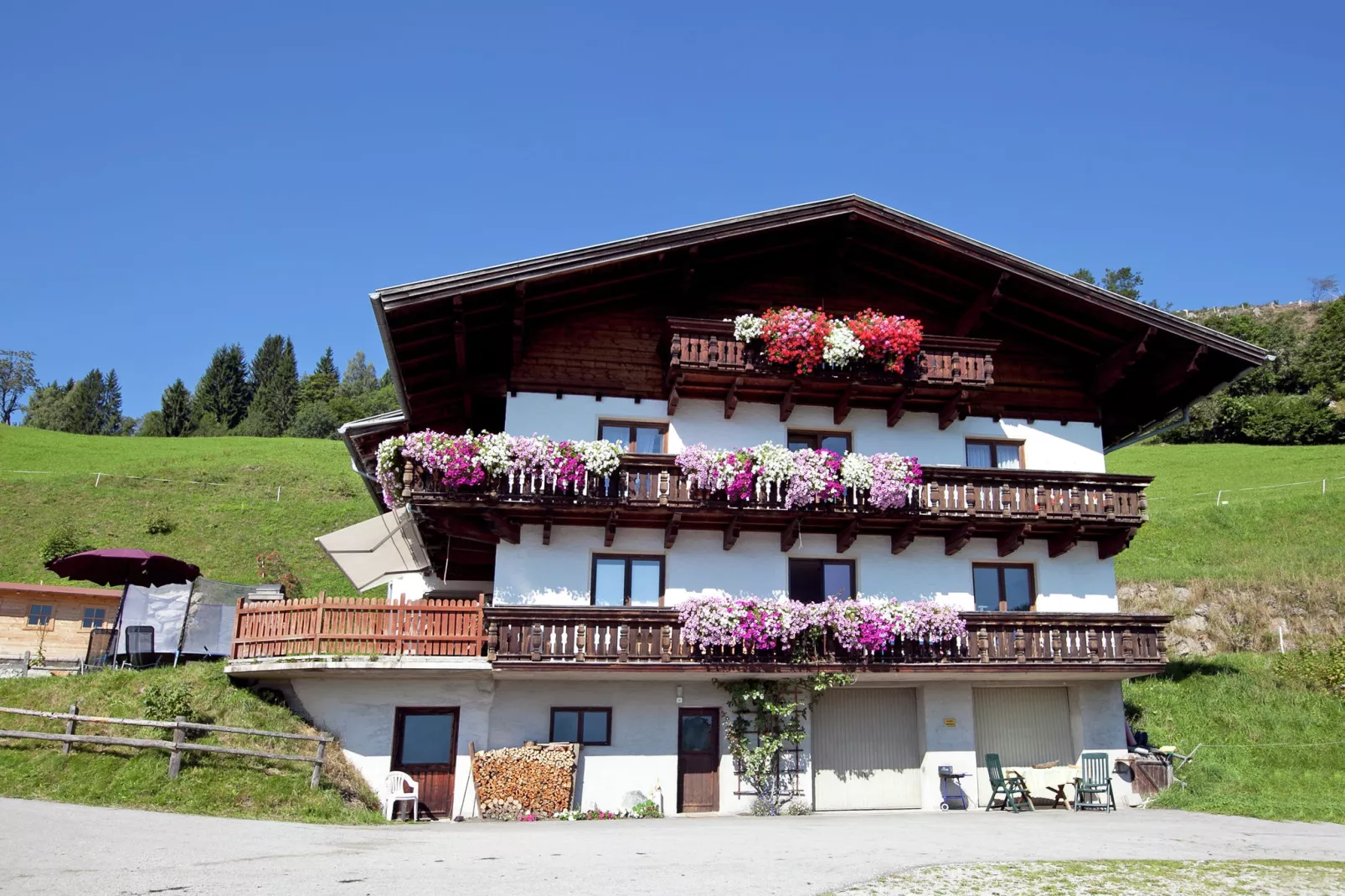 Durchholzhof-Buitenkant zomer