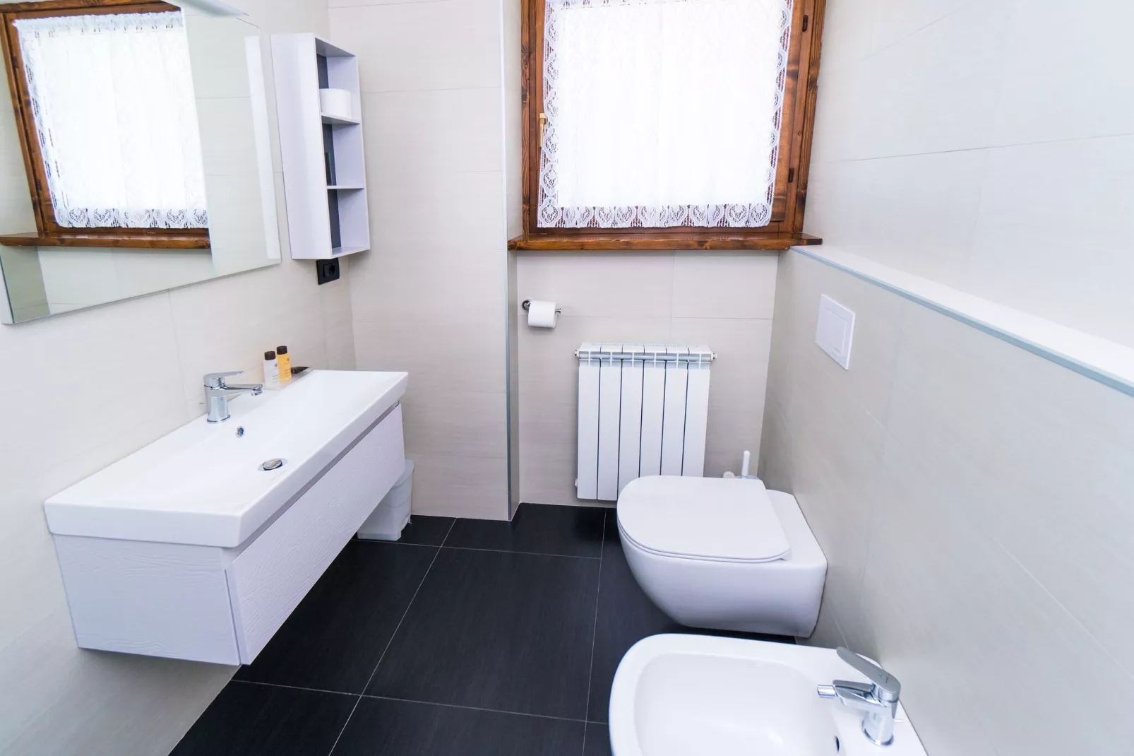 Gezellig vakantiehuis bij het Ledromeer met een grote tuin-Badkamer