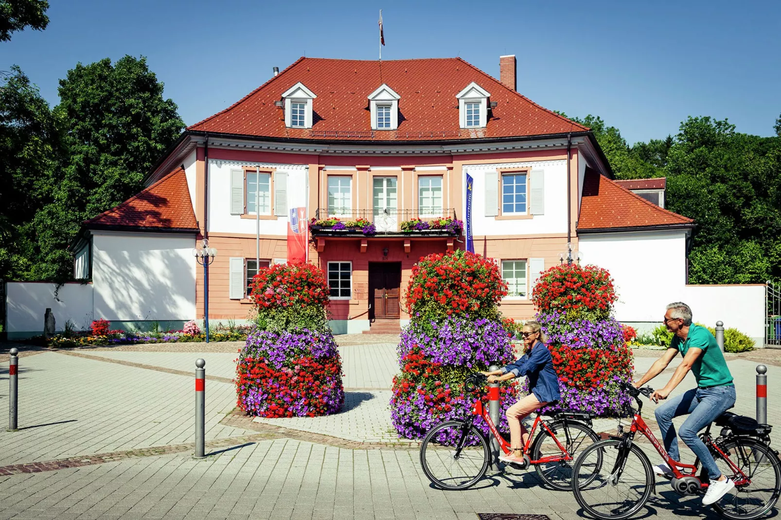 Park Blick-Gebieden zomer 1km